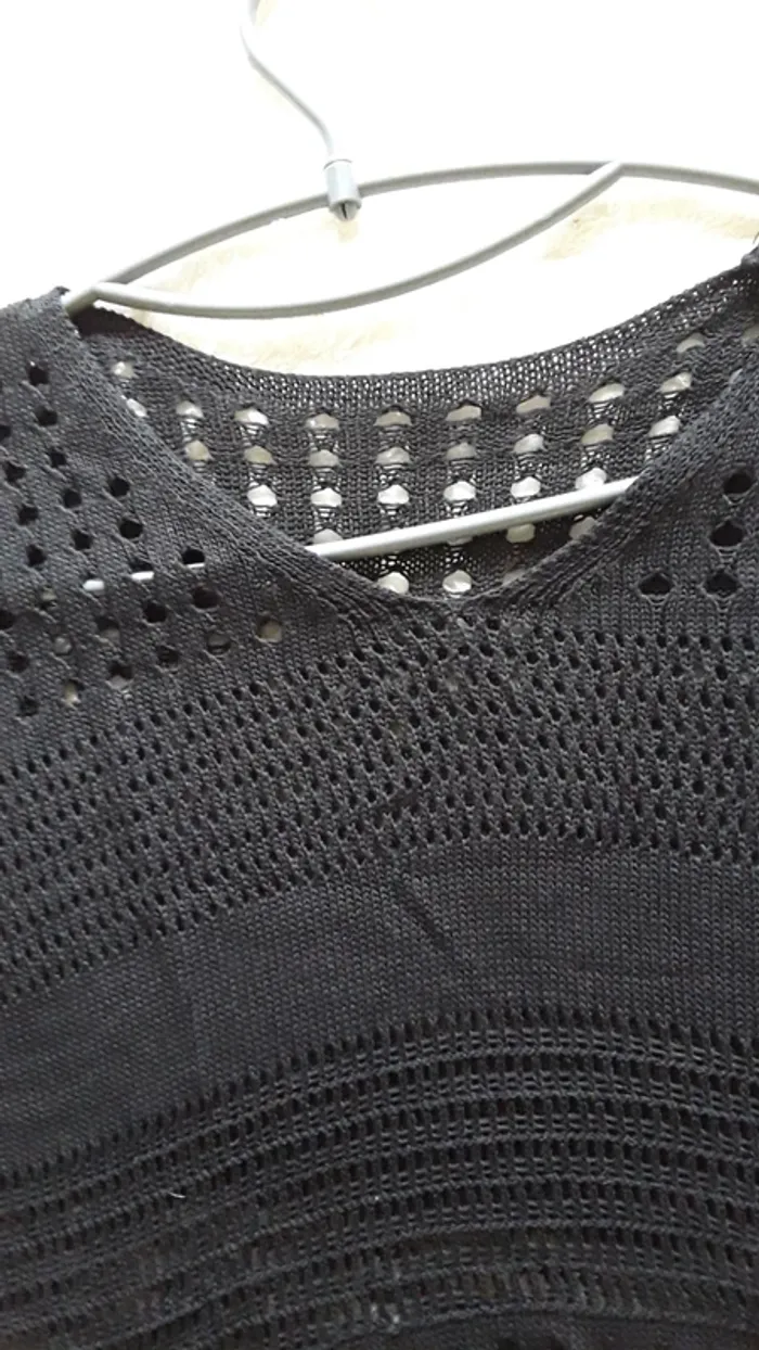 Robe de plage en maille ajouree taille 38 - photo numéro 3