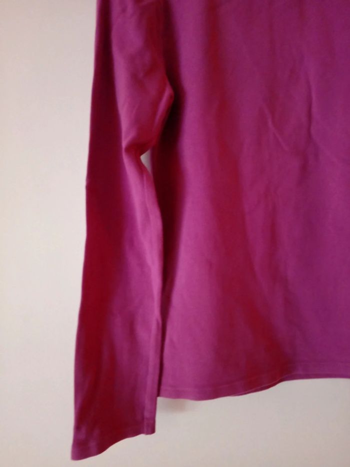 Joli sous pull violet. 10 ans - photo numéro 3