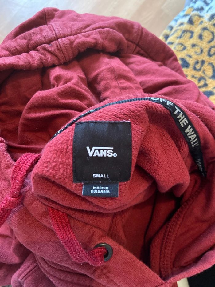 Pull à capuche homme taille S de marque Vans - photo numéro 6