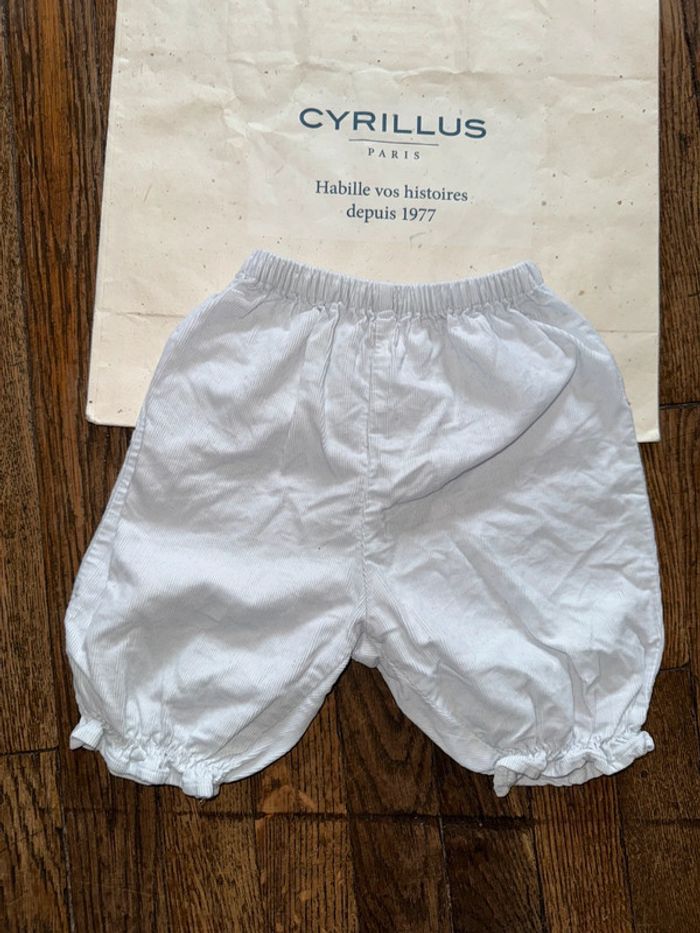 Bas en velour Cyrillus Bleu ciel 3 mois
