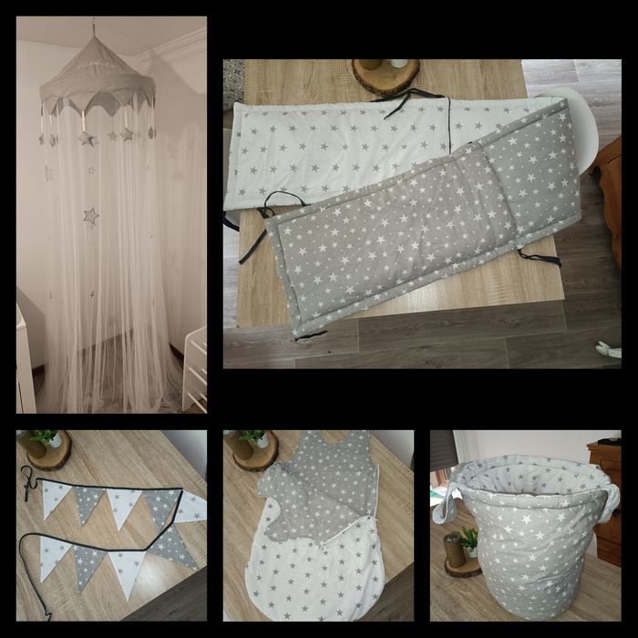Lot de décorations, chambre bébé