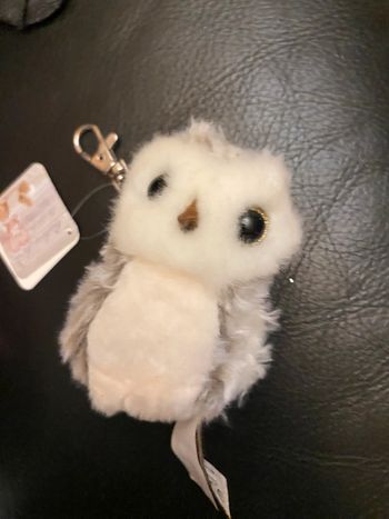 Porte clé Bukowski chouette hibou neuf étiquette