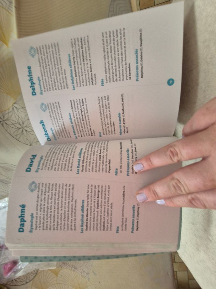 Livre "Le guide des prénoms" - photo numéro 3