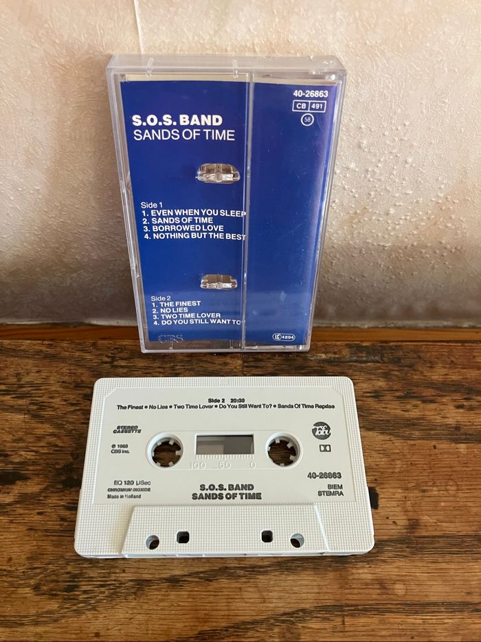 Cassette audio-SOS Band- Sands of time - photo numéro 2