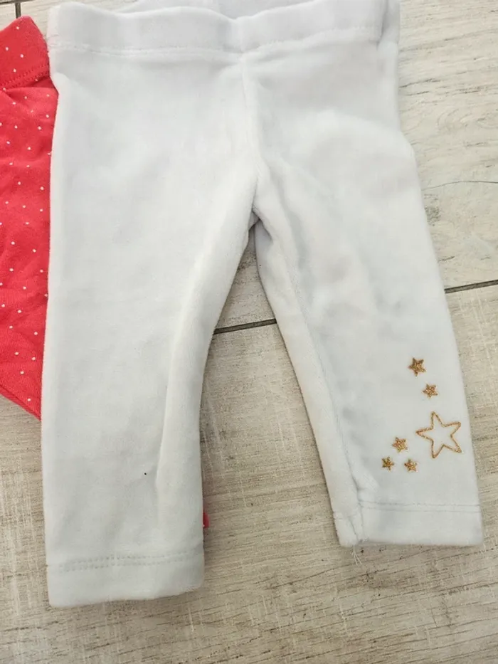 Pantalons legging bébé fille 3mois - photo numéro 2