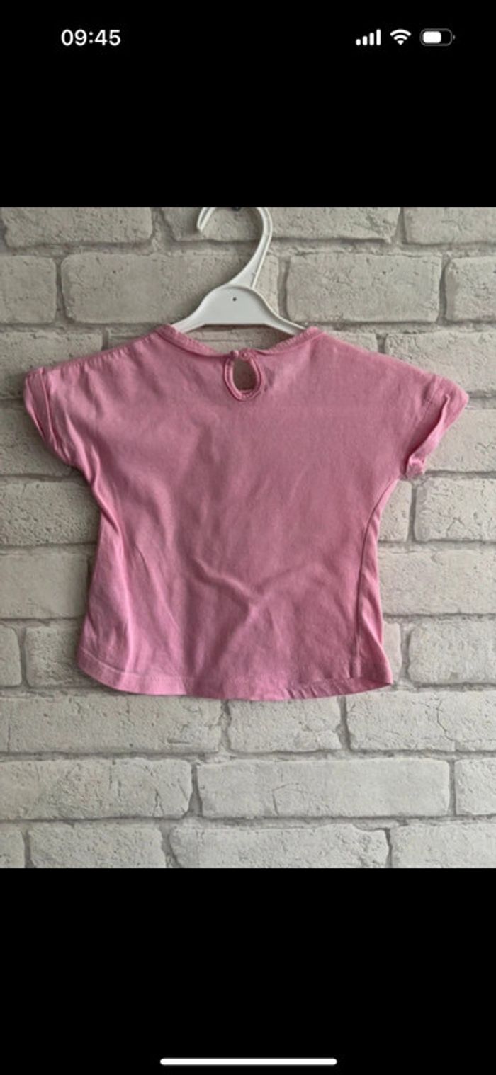 Tee-shirt Bout'chou taille 6 mois - photo numéro 2