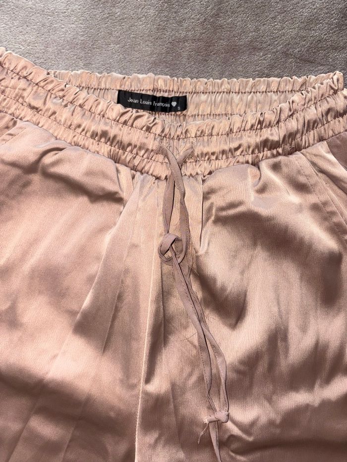 Pantalon beige femme Jean Louis François taille S couleur beige en très bon état. - photo numéro 7