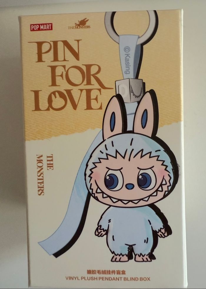 Pin for love boîte jaune