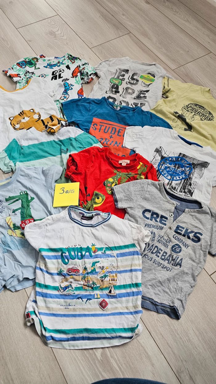 Gros lot 11 t-shirt 3 ans
