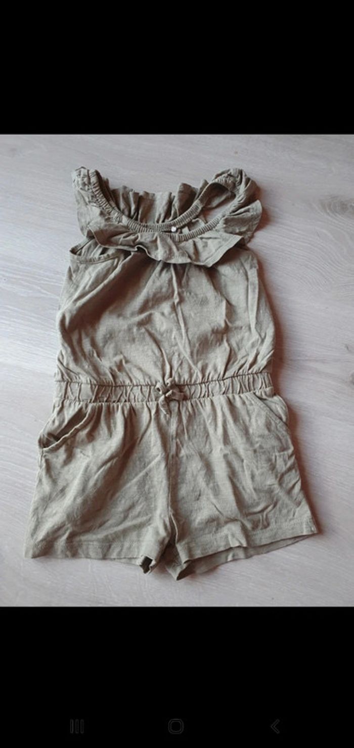 Combishort kaki