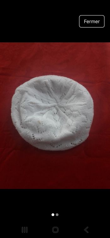 Béret filles T3 48 cms  sergent major