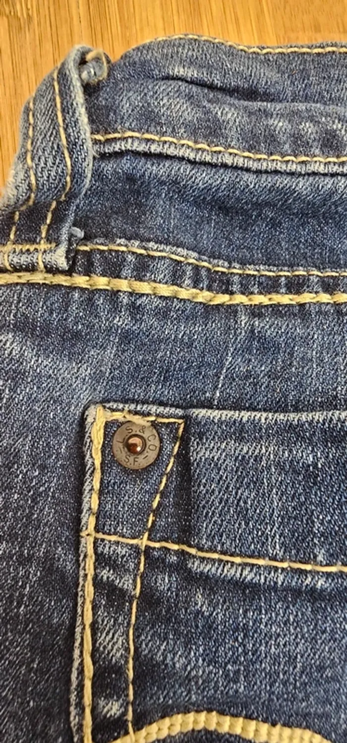Jeans Levi's 524 T:34/36 - photo numéro 6