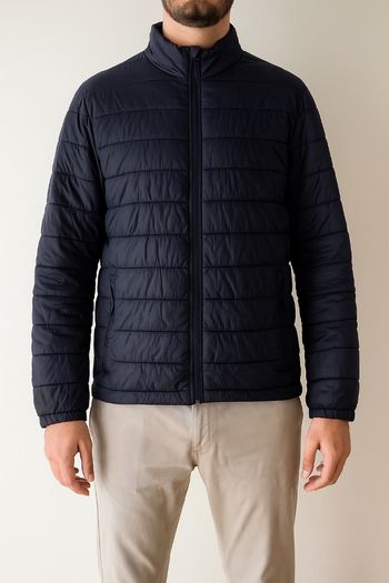 Doudoune homme amanson bleu marine Taille M ( 40 )