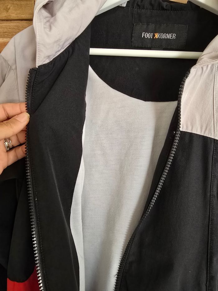 Veste zippée à capuche homme taille XS footkorner - photo numéro 2