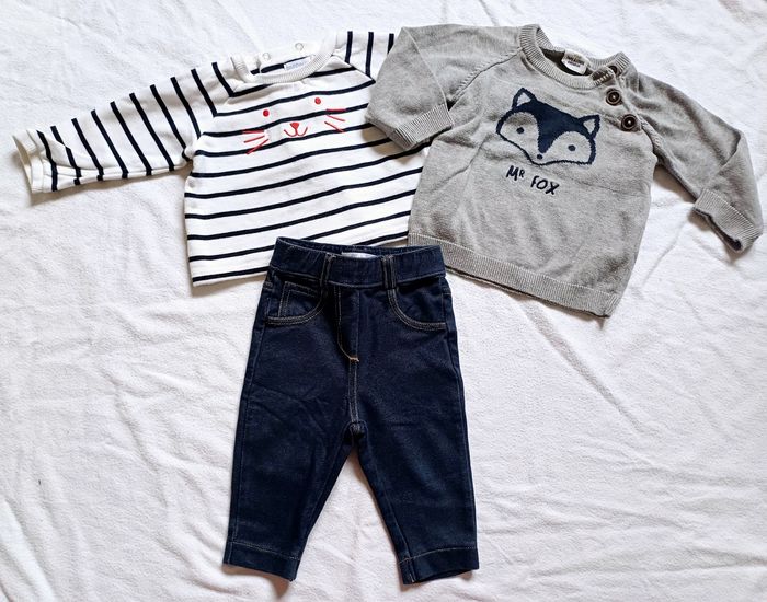 Lot de vêtements taille 6 mois - photo numéro 2