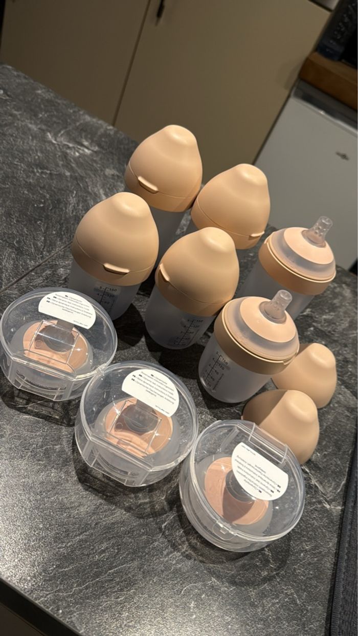 Lot de 6 biberons Difrax MammaFeel - photo numéro 3