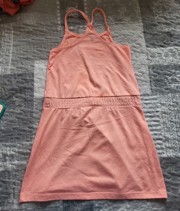 Robe d'été corail pailleté 5 ans - photo numéro 5