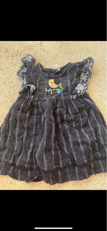 Robe orchestra noire et blanche