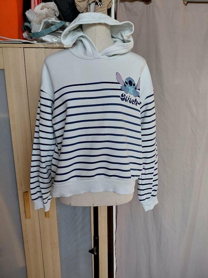 Très joli sweat à capuche femme T L - photo numéro 1