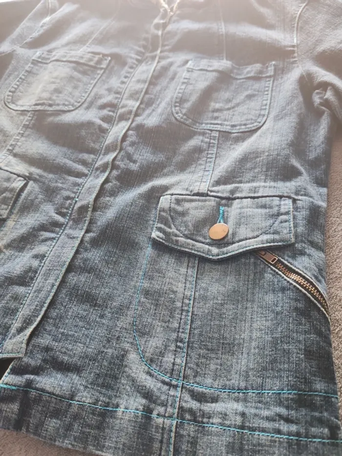 Veste en jean Burton Jeans – Taille 38 Femme – Excellent état - photo numéro 2