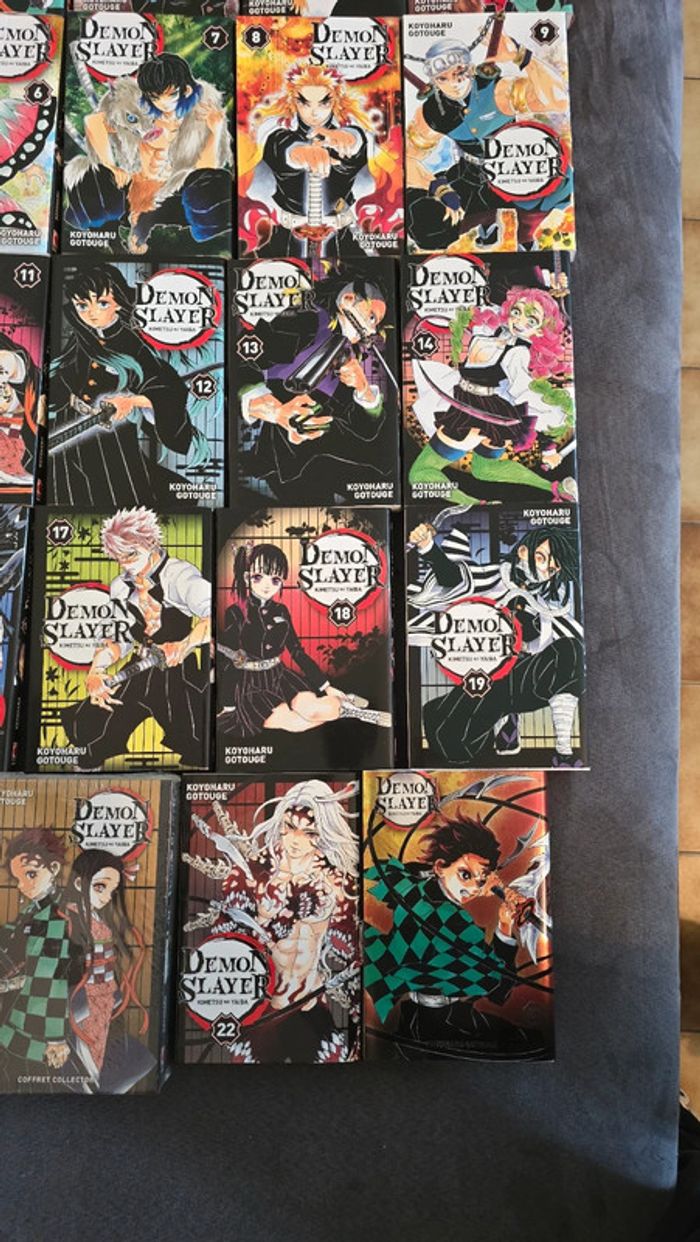 Vend collection complète demon slayer - photo numéro 5