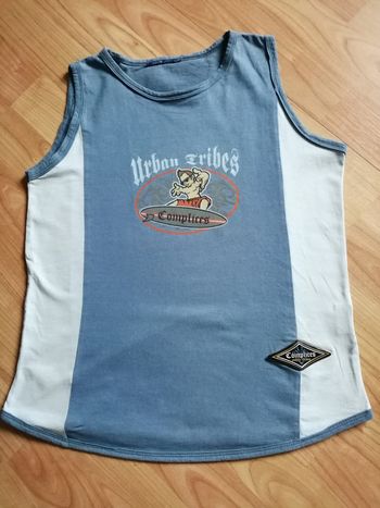 Débardeur bleu Taille 10 ans Complices