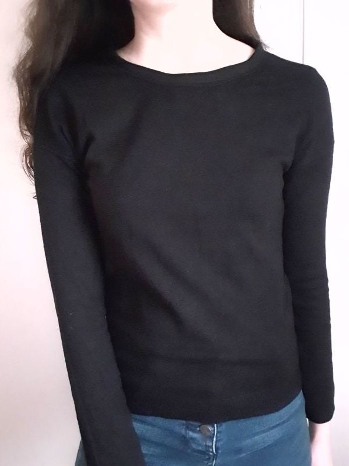 Pull fin noir Morgan XS