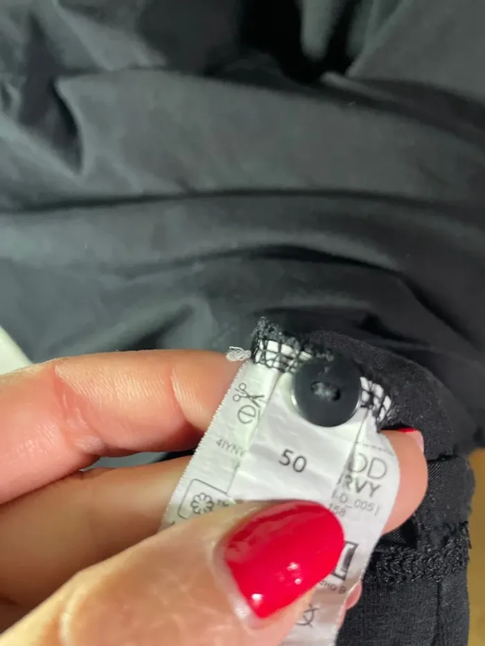 Blouse noire en coton taille 50 / even&odd - photo numéro 6