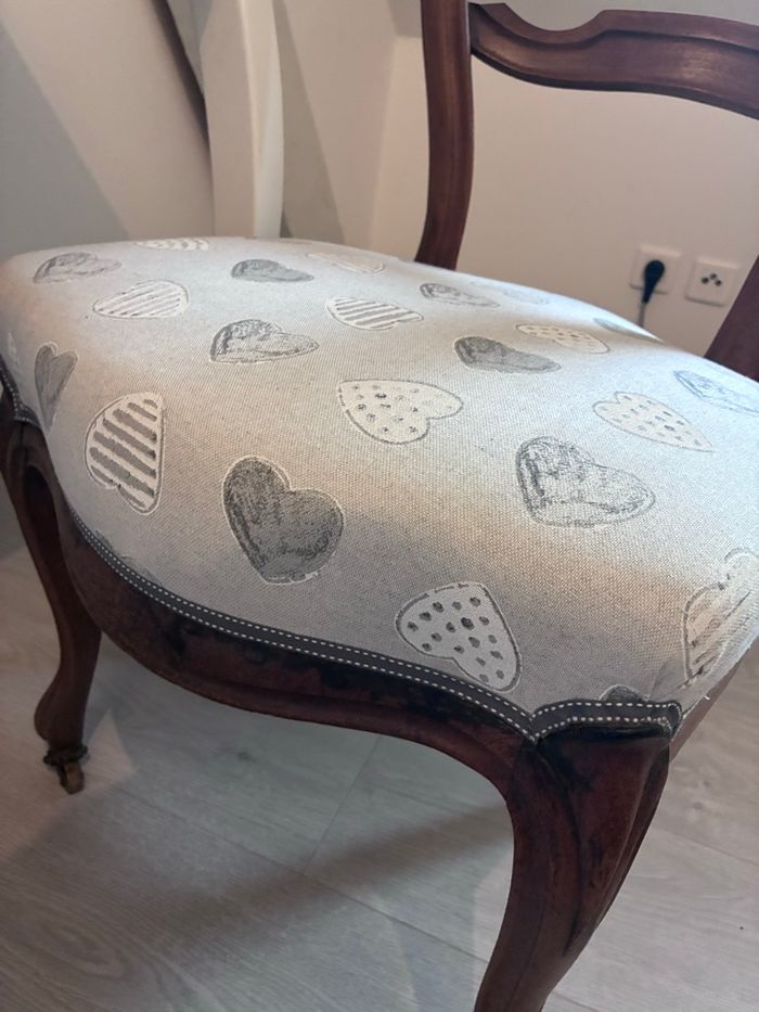 Chaise de style Louis-Philippe époque Second Empire - photo numéro 2