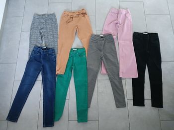Lots pantalons fille 10 ans