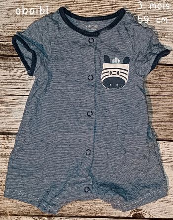 Barboteuse Obaïbi 3 mois neuve