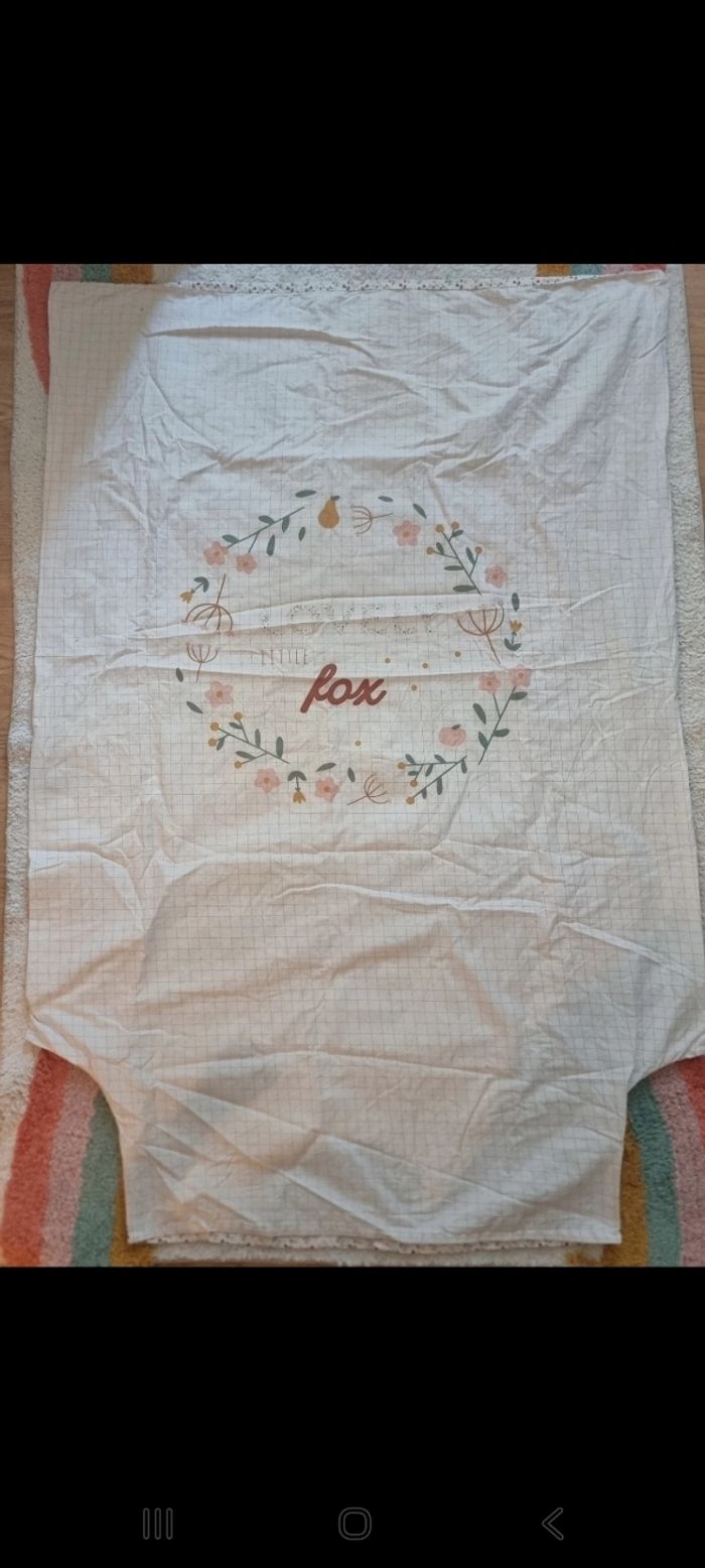 Housse de couette réversible