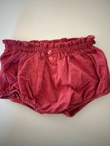 Short culotte en velours