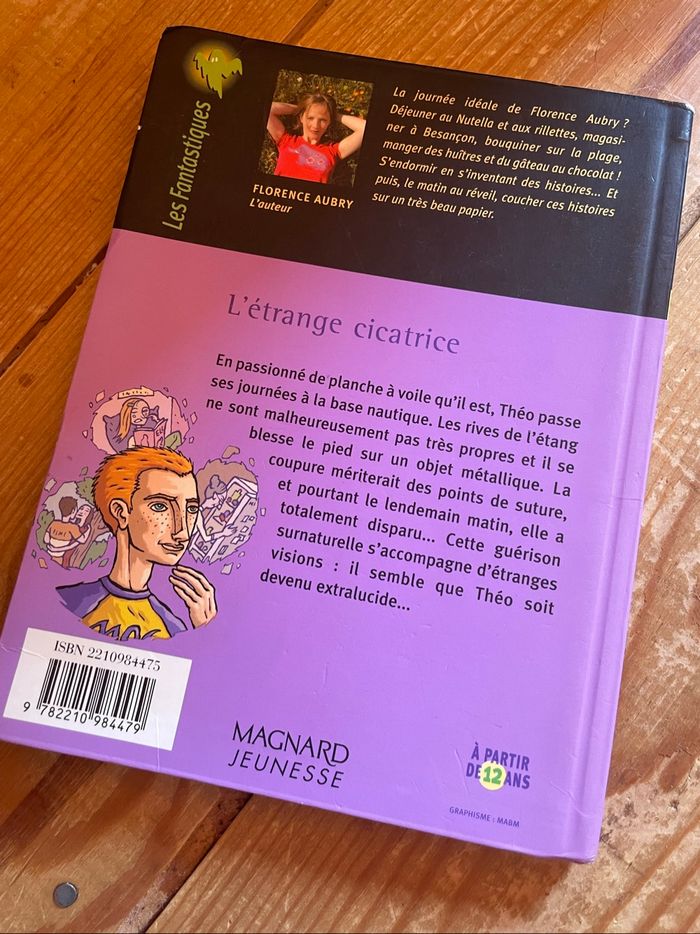 Livre - L’étrange cicatrice - photo numéro 2