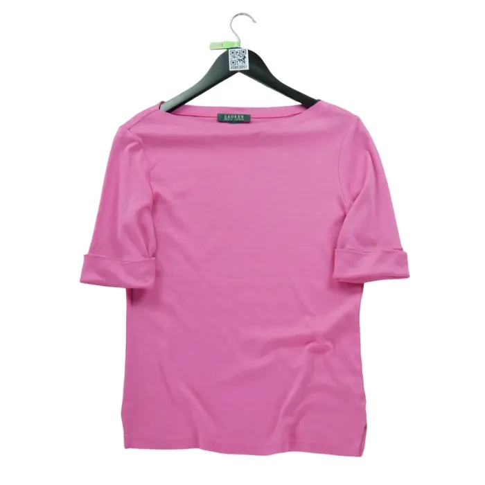 Ralph Lauren T-shirt Femme Taille M Rose #Qwe0897