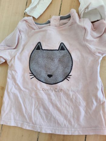 Lot 2 t-shirt manches longues et