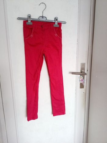 Jean rouge Sergent Major Taille 8 ans