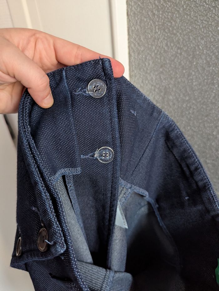 Jupe Benetton souple bleu taille 38 - photo numéro 5