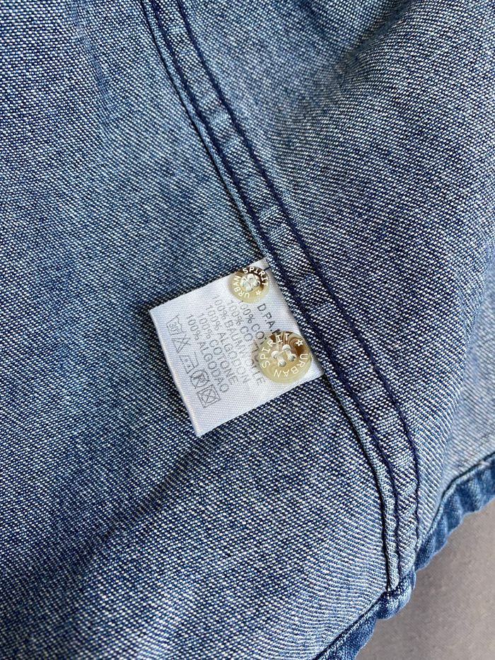 Chemise jean 6 ans - photo numéro 5