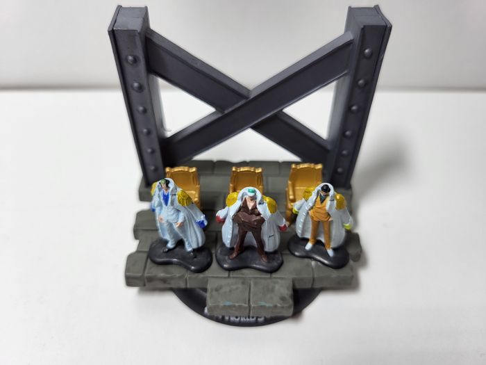 1/144 World Scale One Piece Chapter 2 Shokugan Borsalino, Sakazuki, Kuzan - photo numéro 2