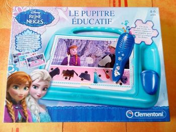 jeu la reine des neige, cache pile du crayon scotché (voir photo)