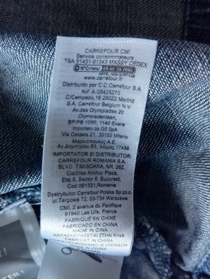 Robe en jean Winnie l'ourson - photo numéro 5