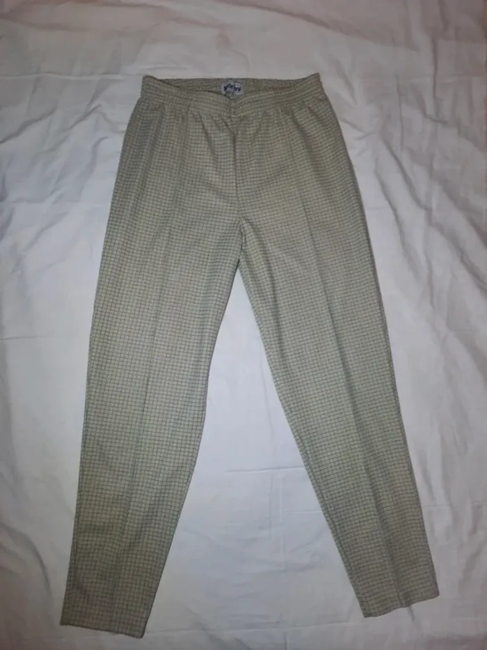 Pantalon vuntage blanche porte - photo numéro 4