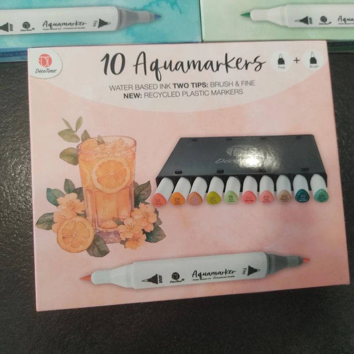 Boîtes de 10 Aquamarkers - photo numéro 8
