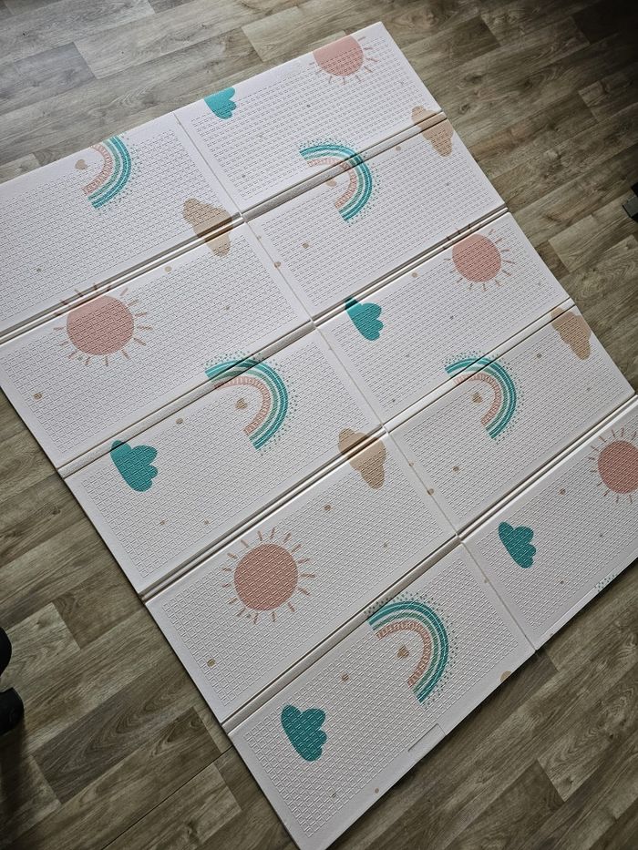 tapis d'éveil sweetyfox réversible neuf - photo numéro 7