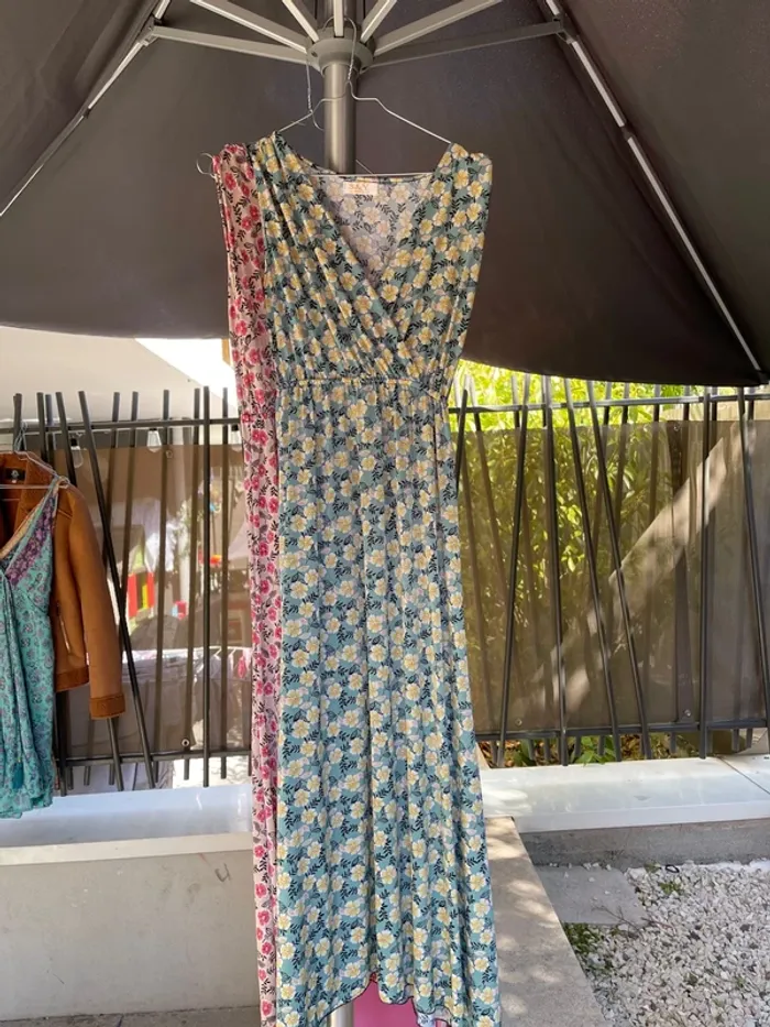 2 robes légères et fluides longues