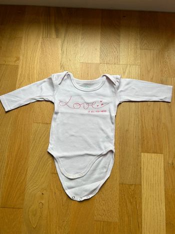 Body léger manches longues tex Baby bébé fille