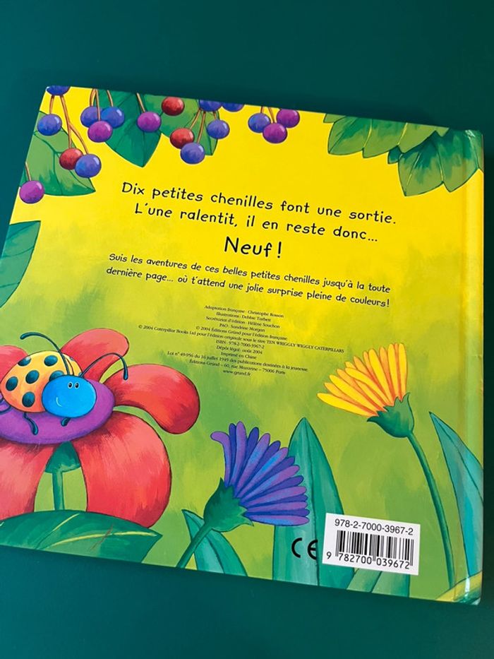 Livre Dix petites chenilles se promènent - Gründ - photo numéro 7