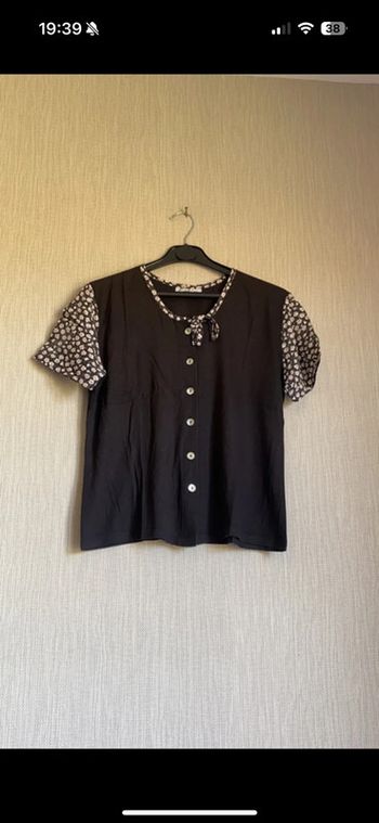 Chemisier Eskin noir taille 40