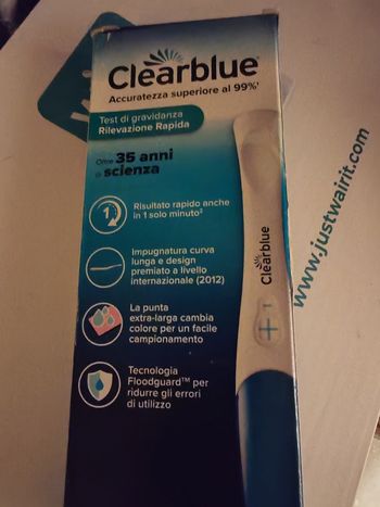 Test grossesse clear blue